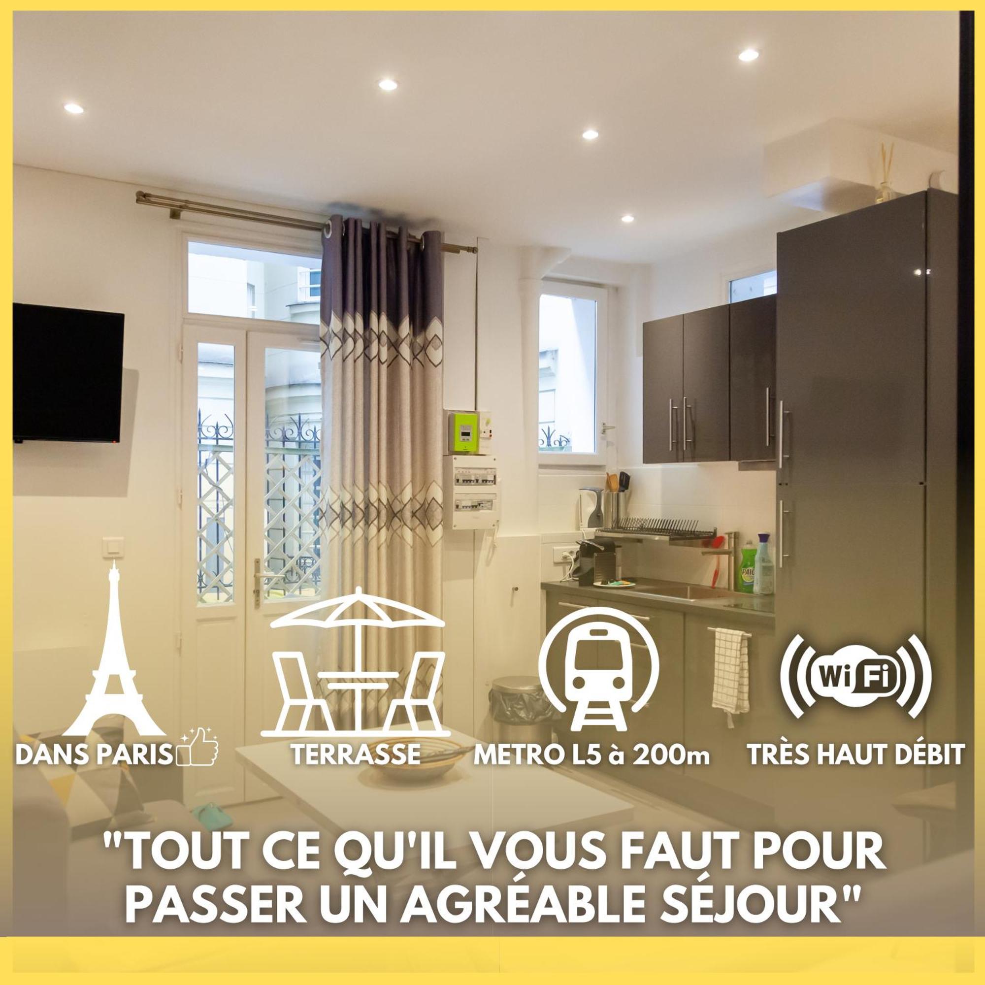 Petit Bijou Dans Le Centre De Paris Leilighet Eksteriør bilde